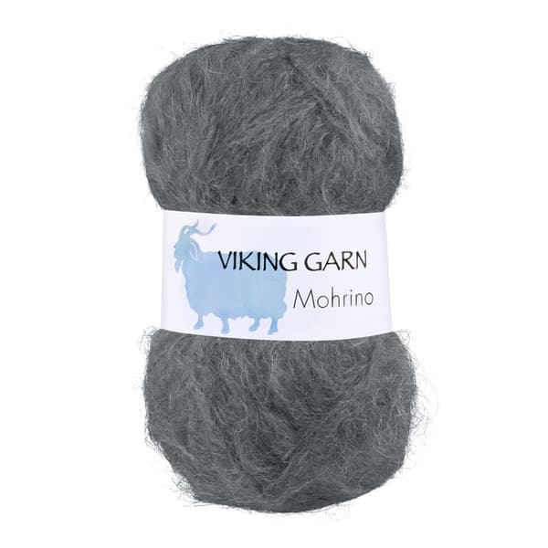 Mohrino Garn 50 g Mörkgrå 515 Viking Garn