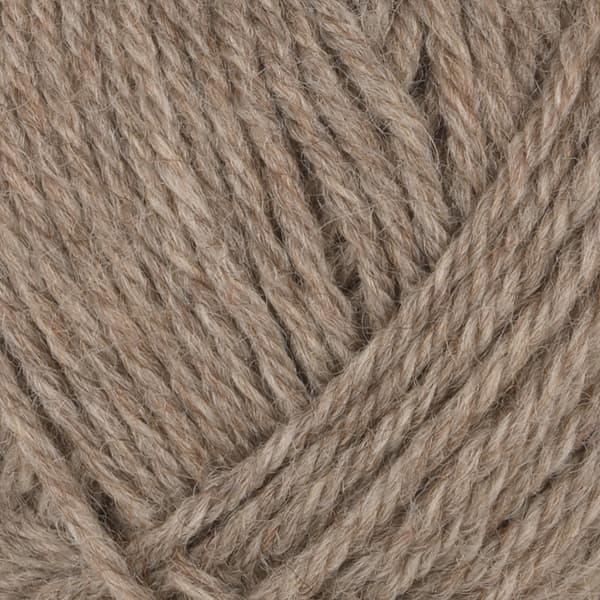Eco Highland Wool Garn 50 g Ljusbrun 209 Viking Garn