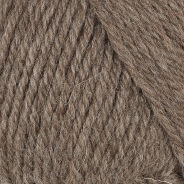Highland Eco Wool Garn 50 g Brun 208 Viking Garn