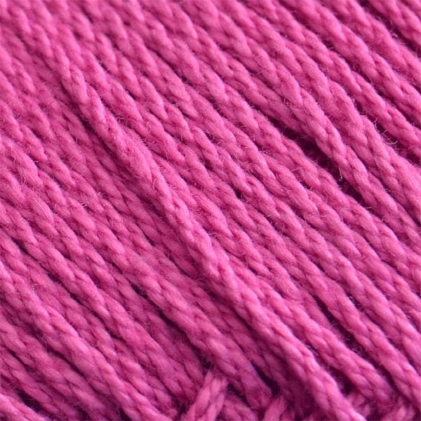 Merc. Cablé 12/6 Heklegarn 200 gr. på ballen cerise One-size