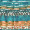 Fabel Print Garn Ullmix 50 g Blue Sea (162) Drops
