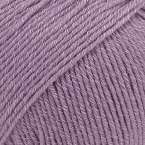 Cotton Merino Uni Colour Garn Ullmix 50 g Lavender 23 Drops
