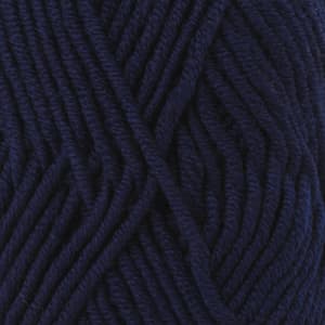 Big Merino Uni Colour Garn Ullgarn 50 g Navy Blue 17 Drops