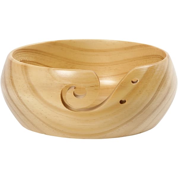 Garnskål - Furu - 15x7,5 cm