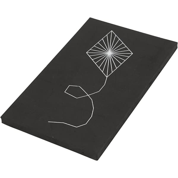 String Art plattor - Svarta med Motiv - 16 st