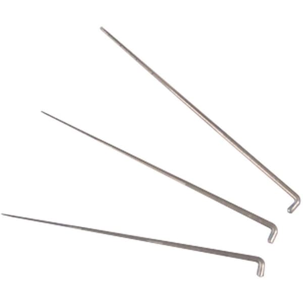 Filtnål - L: 7,5 cm - Fin - Medium - Grov - 3 mixade