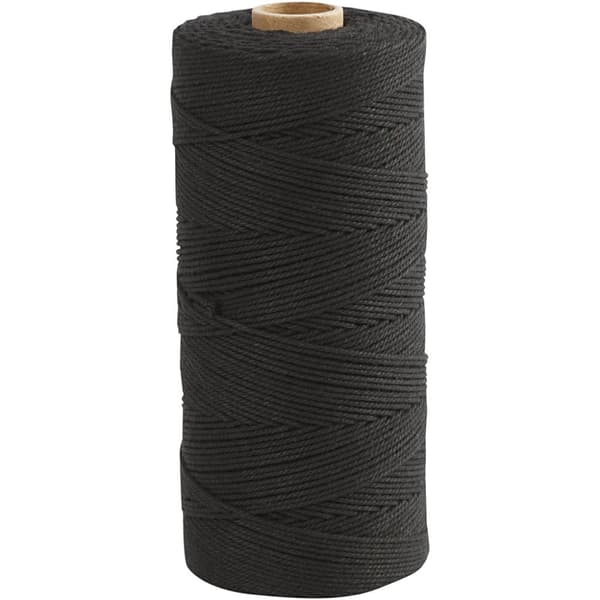 Knytgarn 320 m - Svart - Kvalitet 12/12 - 250 g