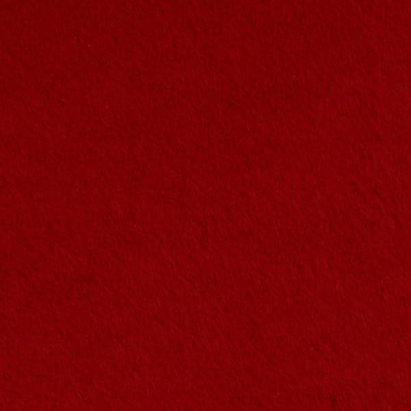 Hobbyfilt - B: 45 cm - Mörk röd - 5 m