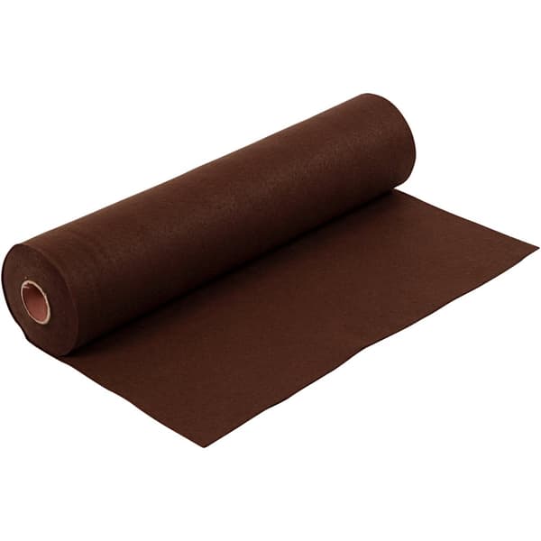 Hobbyfilt - B: 45 cm - Brun - 5 m