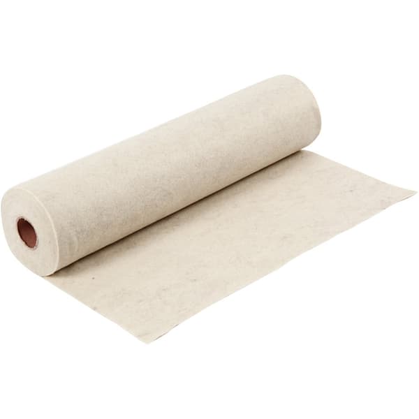 Hobbyfilt - B: 45 cm - Råvit melerad - 5 m