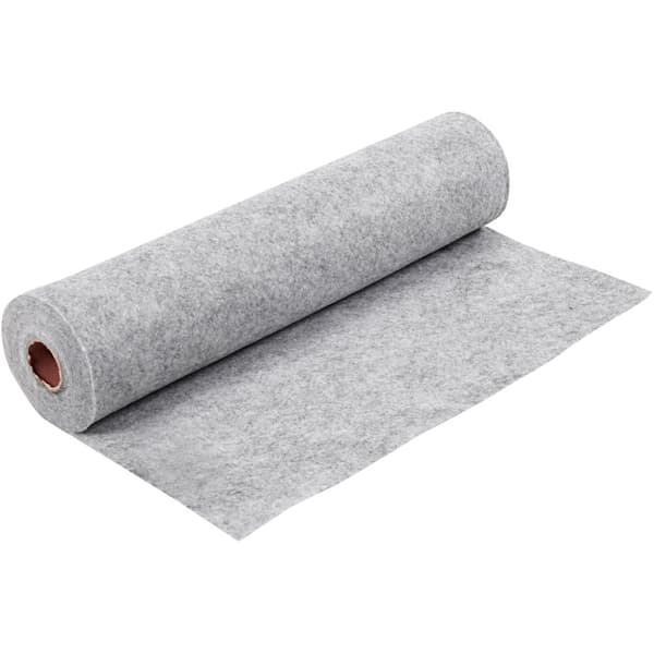 Hobbyfilt - B: 45 cm - Grå melerad - 5 m