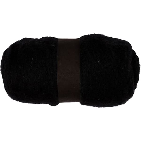 Kardad ull Nepal - Svart - 100 g