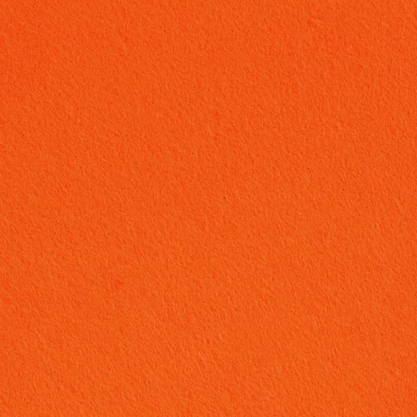 Hobbyfilt - B: 45 cm - Orange - 5 m