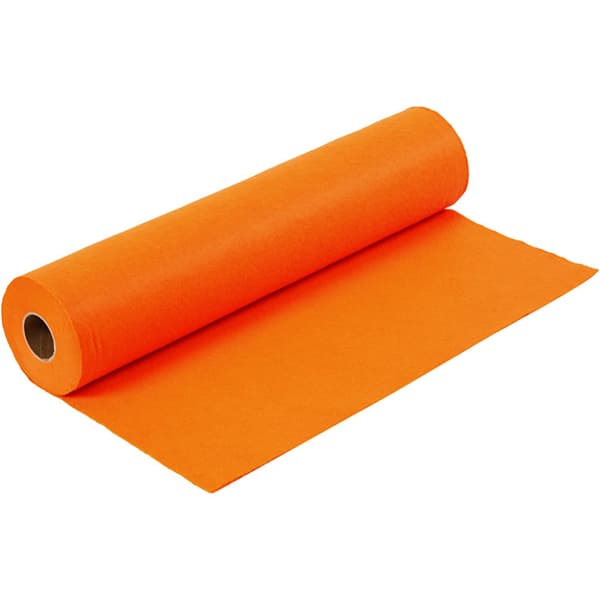 Hobbyfilt - B: 45 cm - Orange - 5 m