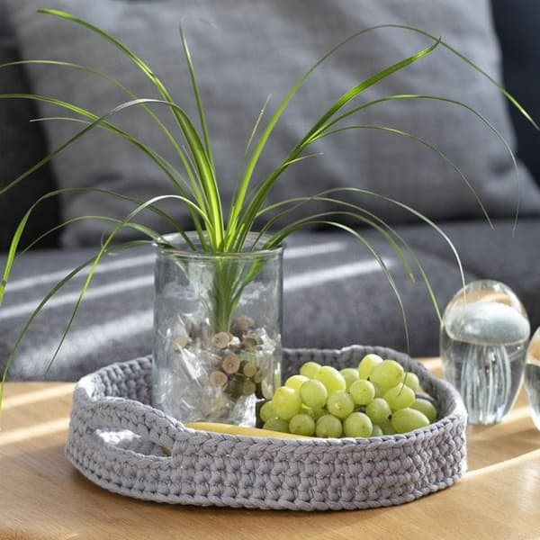 Tubgarn - L: 45 m - Mixade färger - 10x100g