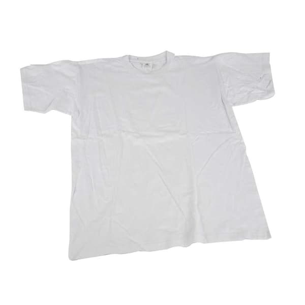 T-shirt - stl. XX-large - Vit - Rund hals