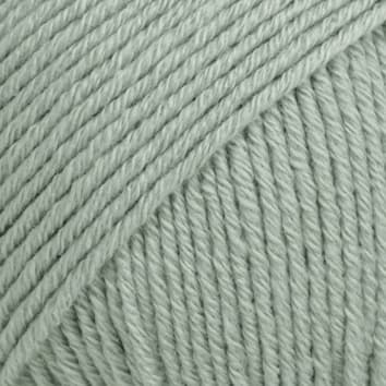Cotton Merino Uni Colour Garn Ullmix 50 g Sea Green 29 Drops