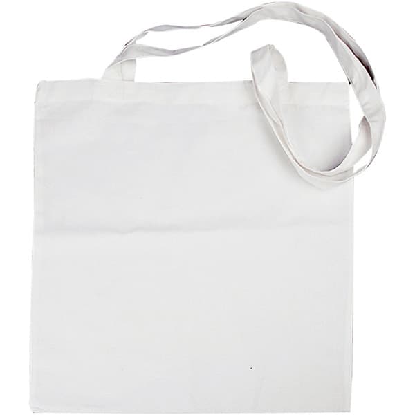 Tygpåse - Vit Textilkasse - 38x42 cm - 10 st