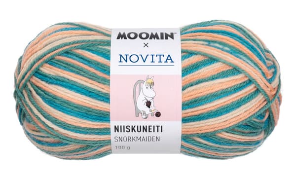Moomin Characters 100 g Snorkfröken 809 Novita