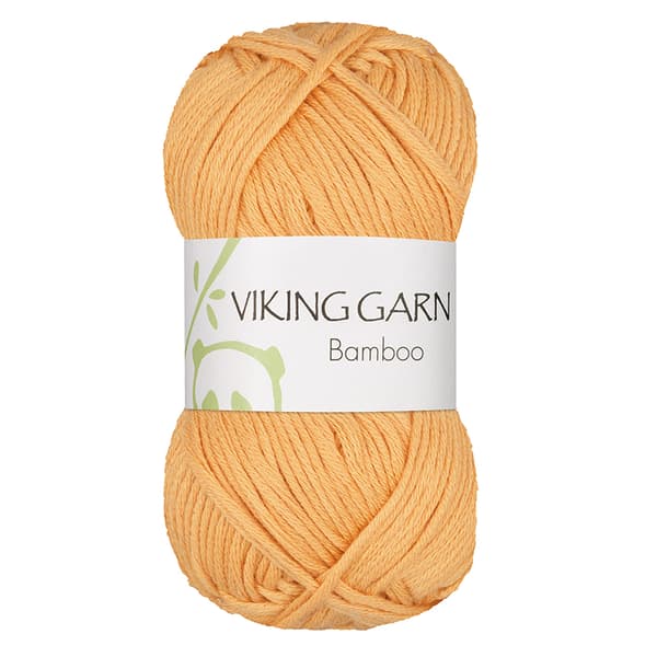 Bamboo Garn Bomullsmix 50 g Majsgul 646 Viking Garn