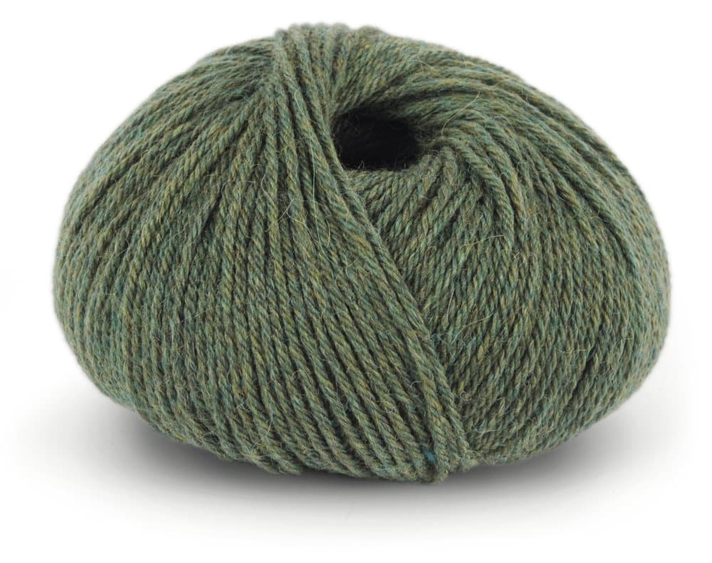 Garn Sterk 50 g Oliven melert Du Store Alpacka
