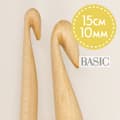 Basic Virknål Björk 15 cm 10,00 mm Drops