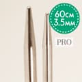 Rundpinne Pro Classic Messing 60 cm 3,50 mm Drops
