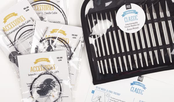 Pro Classic Utbytbara Rundstickor Set Drops