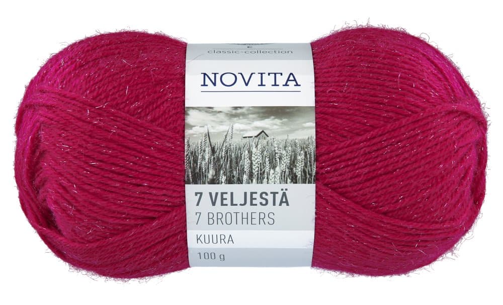 7 Bröder Kuura Garn Ullmix 100 g istranbär 580 Novita