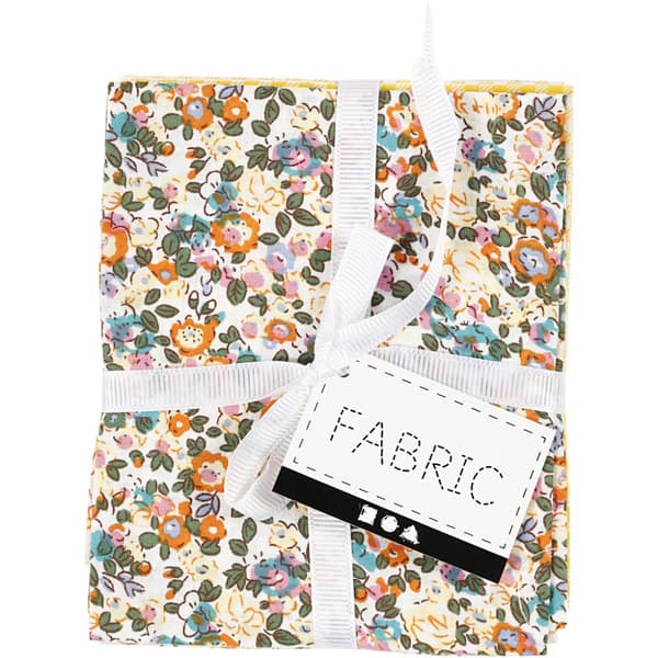 Patchworktyg - 45x55 cm - Retro - 4 st