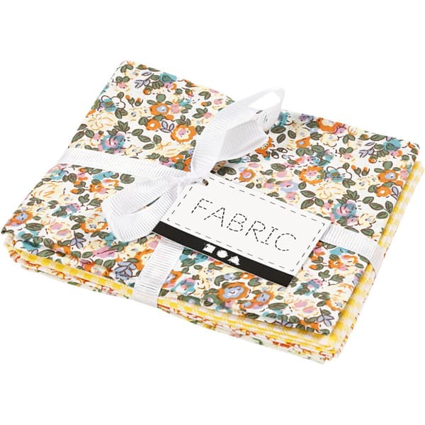 Patchworktyg - 45x55 cm - Retro - 4 st