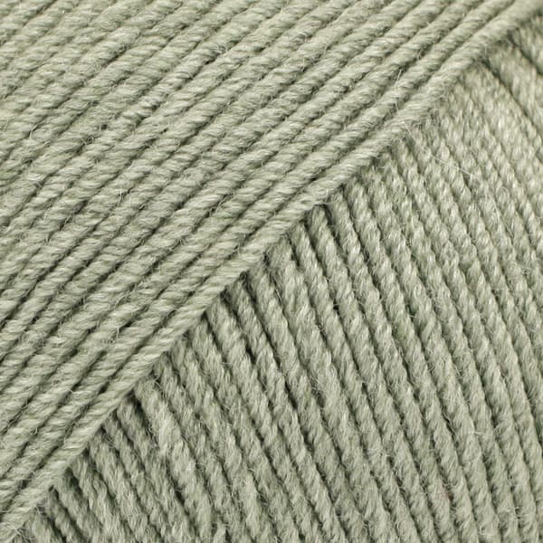 Baby Merino Garn Merinoull 50 g Salviagrön (50) Drops