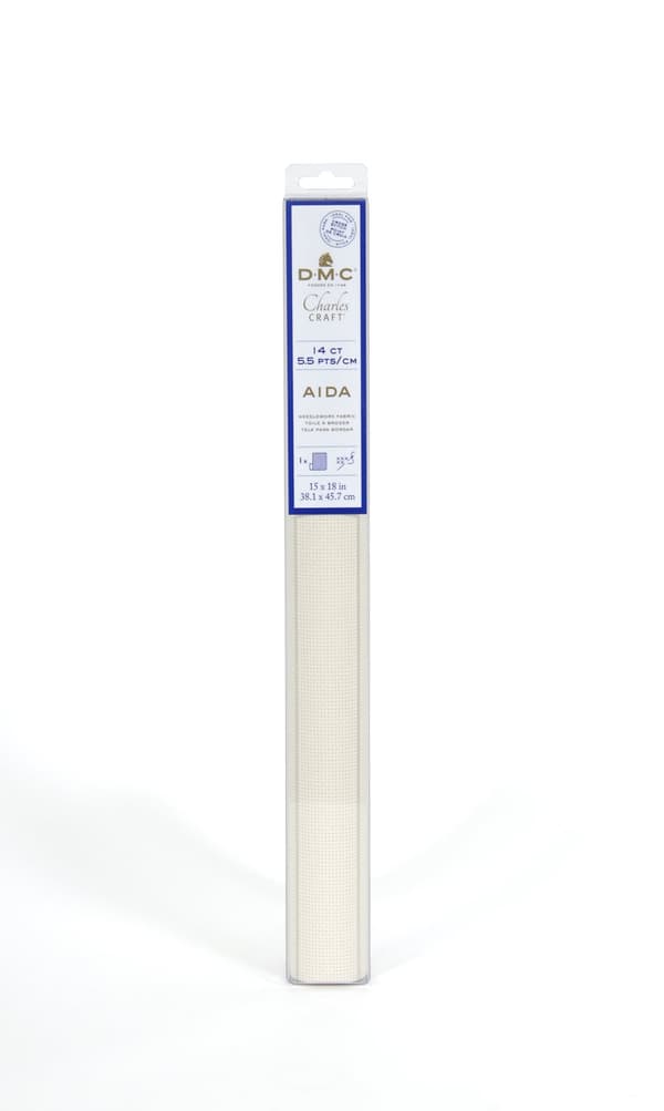 Aida Broderivev 55 ruter/10 cm 38,1 x 45,7 cm Beige DMC