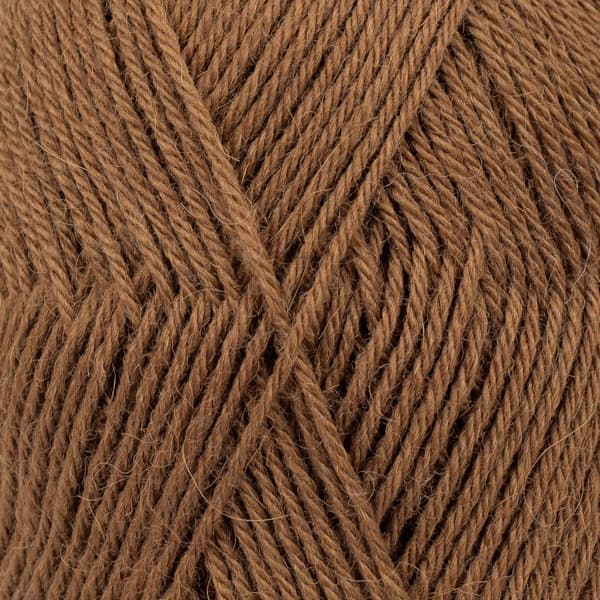Nord Uni Colour Garn Alpakkamiks 50 g Chestnut 22 Drops