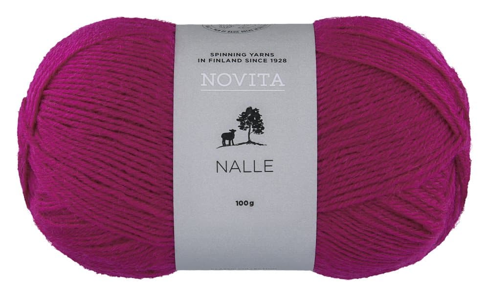 Nalle Garn Ullmix 100 g Nejlika 780 Novita