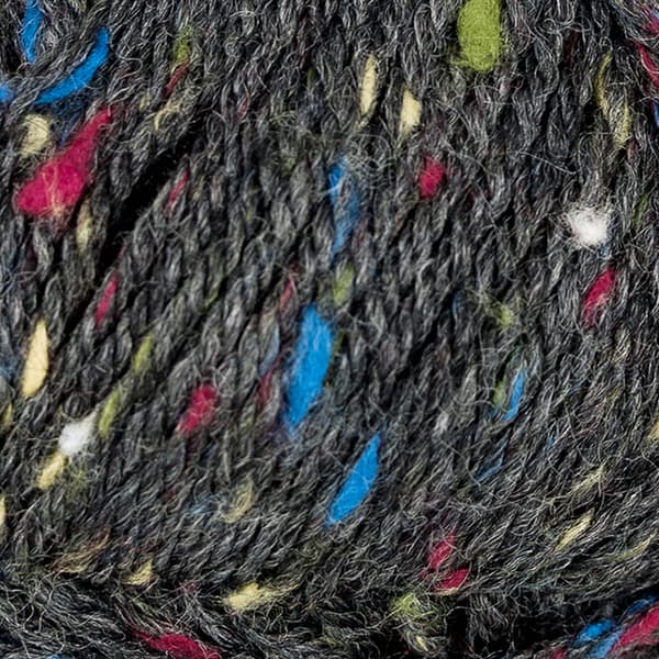 Eco Highland Wool Garn 50 g Koks Tweed 273 Viking Garn