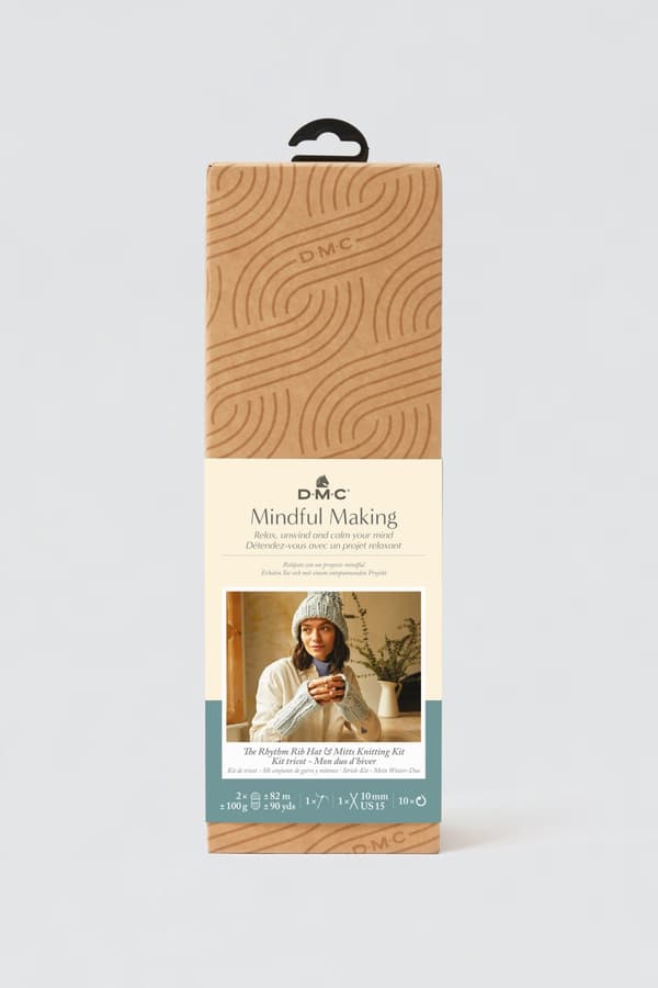 Stick set mössa och vantar DMC Mindfulness