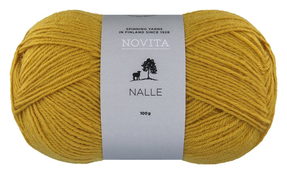 Nalle Garn Ullmix 100 g Mässing 298 Novita