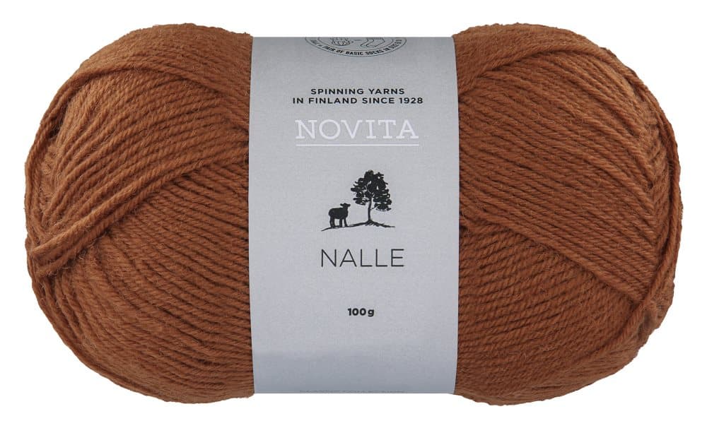 Nalle Garn Ullmix 100 g Sopp 663 Novita