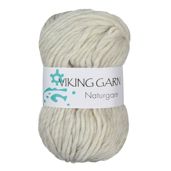 Naturgarn 50 g Pärlgrå 611 Viking Garn