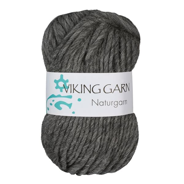 Naturgarn 50 g Grå 615 Viking Garn