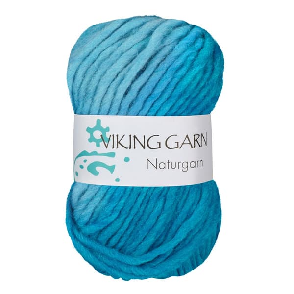 Naturgarn 50 g Multi turkis 629 Viking Garn