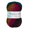 Miniatyrbillede 1 af 2: Naturgarn 50 g Multi lila/jade 656 Viking Garn