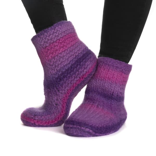 Naturgarn 50 g Multi rosa/lila 669 Viking Garn