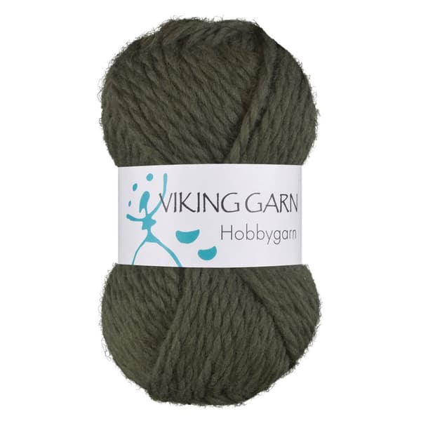 Hobbygarn 50 g Mörkgrön 935 Viking Garn