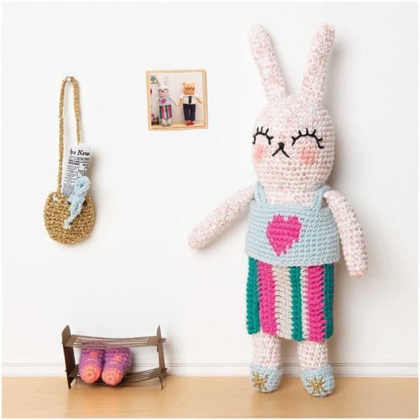 RICORUMI bomull för Amigurumi, miniboll 25g - 14 Fuchsia