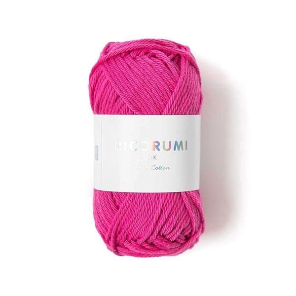 RICORUMI bomull för Amigurumi, miniboll 25g - 14 Fuchsia