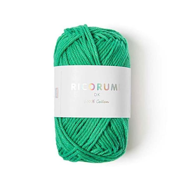 Amigurumi bomull - Rico Design - Ricorumi - 25g - Gräsgrön - 100% bomull
