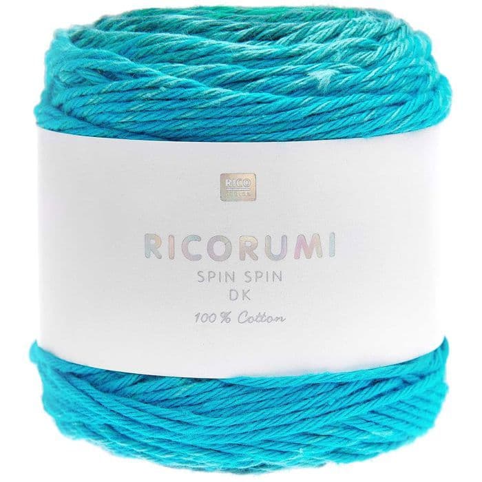 Garn Rico Design - Spin Spin - 50 g - 115 m Turkos