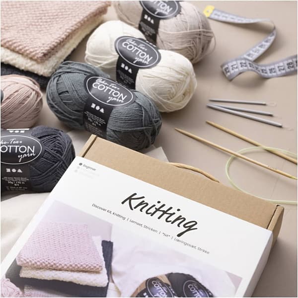 Pysselkit - Start DIY Kit - Lär dig sticka